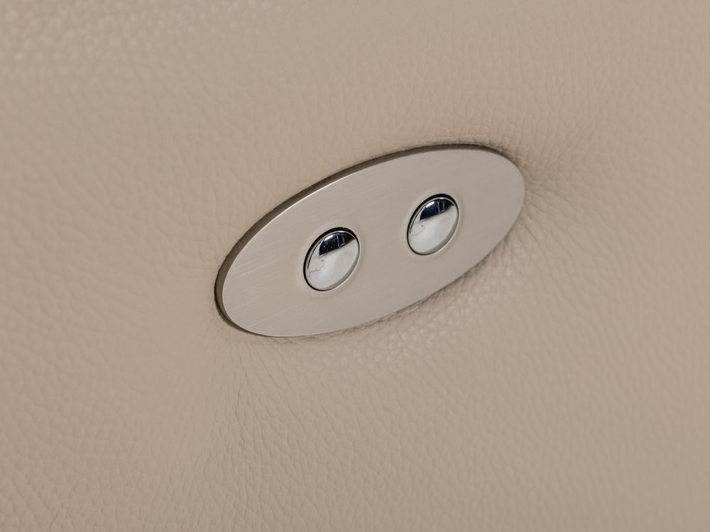 Hoekzetel LOUISA - Leder beige C-CAL-162-HKS2