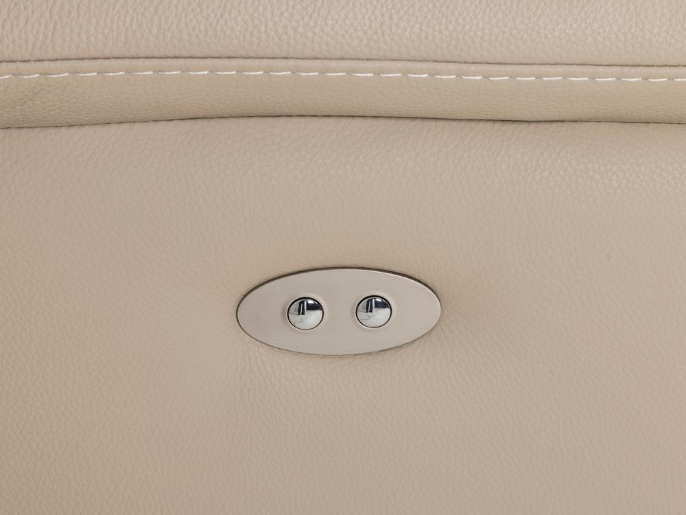 Hoekzetel LOUISA - Leder beige C-CAL-162-HKS2