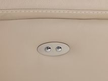 Hoekzetel LOUISA - Leder beige C-CAL-162-HKS2