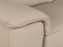 Hoekzetel LOUISA - Leder beige C-CAL-162-HKS2