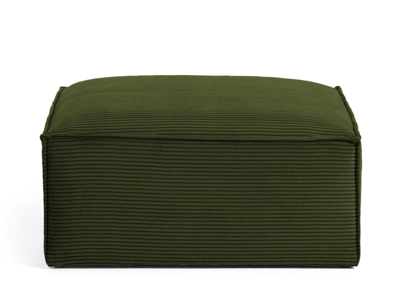 Poef BLOK - Groen corduroy