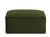 Poef BLOK - Groen corduroy KAV S576LN19