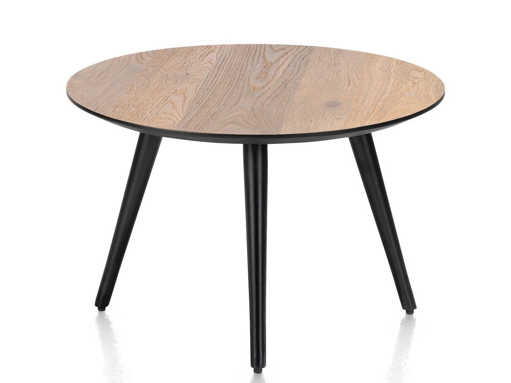 Salontafel rond 60 cm MAZE - Railway brown HEH 45937RWB
