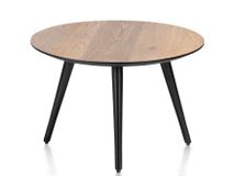 Salontafel rond 60 cm MAZE - Railway brown HEH 45937RWB