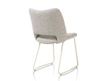 Set van 4 eetkamerstoelen KODI - Grijs C-XOO-KODI-SET4