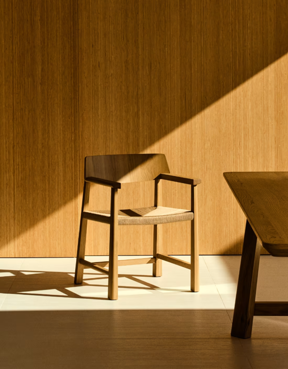 Set van 4 armstoelen IDUN - Eik naturel C-KAV-IDUN-SET4