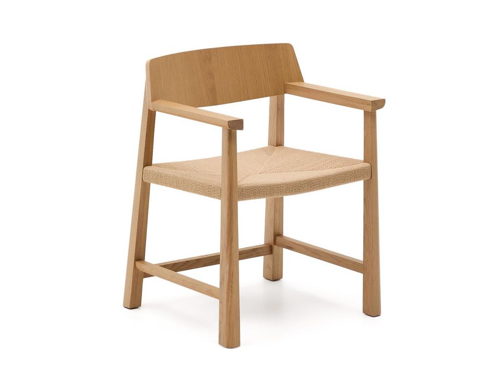 Set van 4 armstoelen IDUN - Eik naturel C-KAV-IDUN-SET4