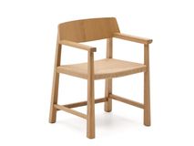 Set van 4 armstoelen IDUN - Eik naturel C-KAV-IDUN-SET4
