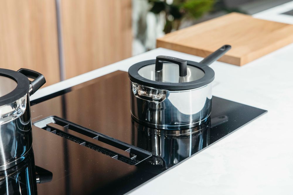 Keuken Sofie - Houtlook/Antraciet/Wit marmermotief KEUKEN SOFIE WEB