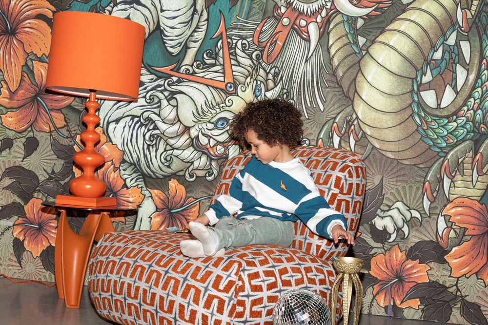 Fauteuil RITZ - Oranje ZVR 1001023