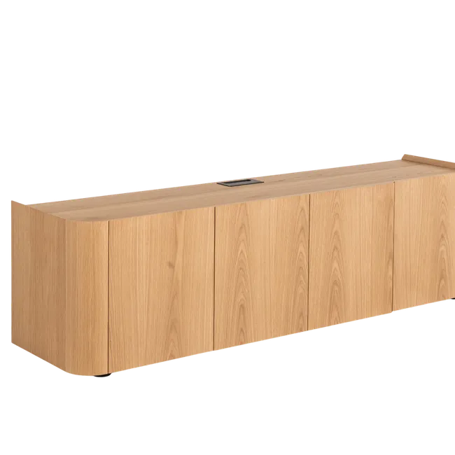 Tv-meubel CHAMBAO - White Oak
