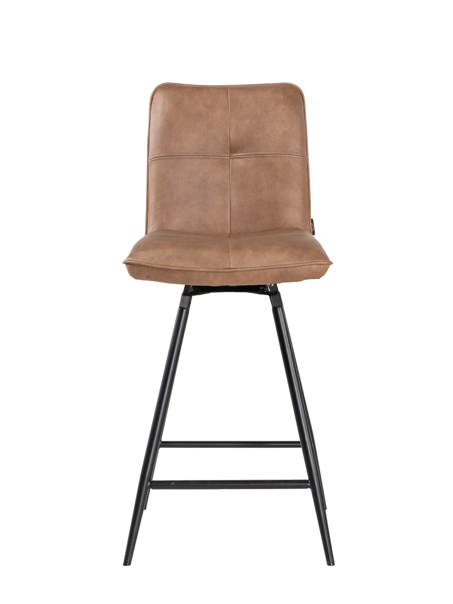 Draaibare barstoel MILVA - Pala Cognac