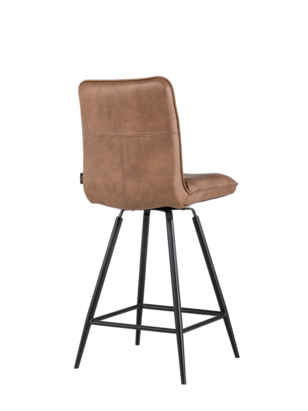 Draaibare barstoel MILVA - Pala Cognac HEH 29867-2-PC