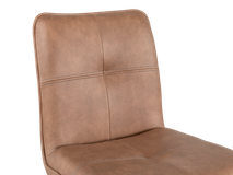 Draaibare barstoel MILVA - Pala Cognac HEH 29867-2-PC