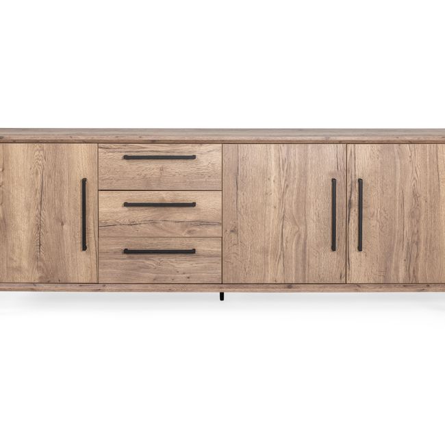 Eetkamerset DAYTON/CHERRY - Barley/Marble Bromo