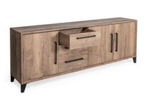 Eetkamerset DAYTON/CHERRY - Barley/Marble Bromo C-MXF-252-TZ