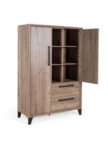 Eetkamerset DAYTON/CHERRY - Barley/Marble Bromo C-MXF-252-TZ