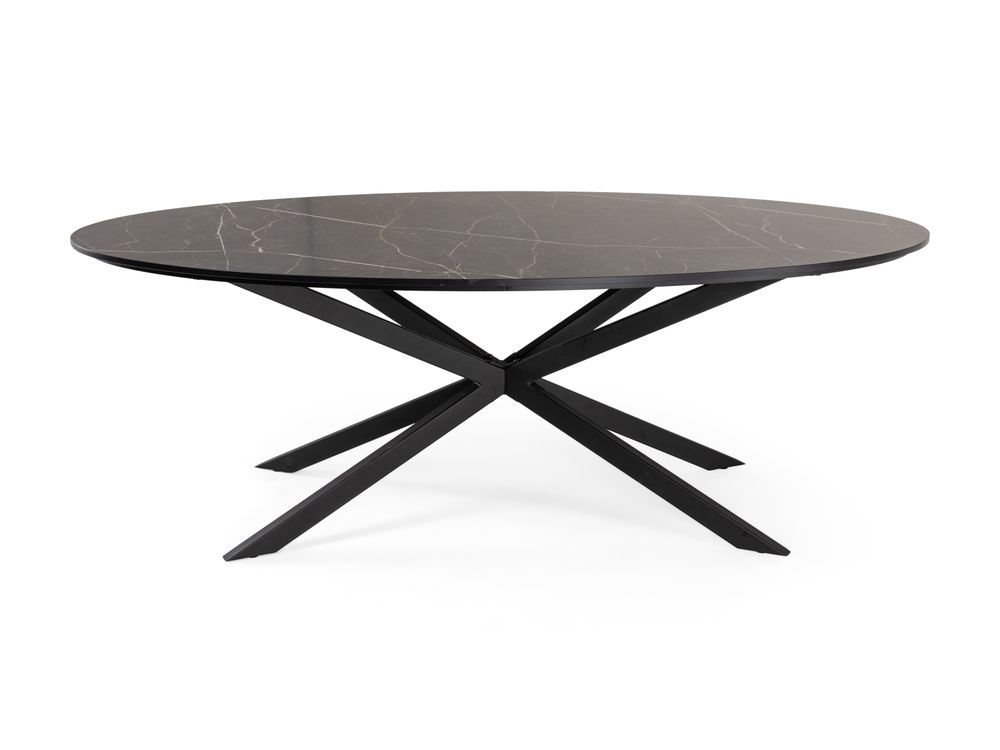 Eetkamerset DAYTON/CHERRY - Barley/Marble Bromo C-MXF-252-TZ