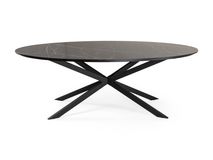 Eetkamerset DAYTON/CHERRY - Barley/Marble Bromo C-MXF-252-TZ