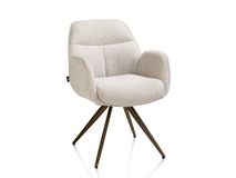 Draaibare armstoel PIPPA - Crème HEH 55167CRE