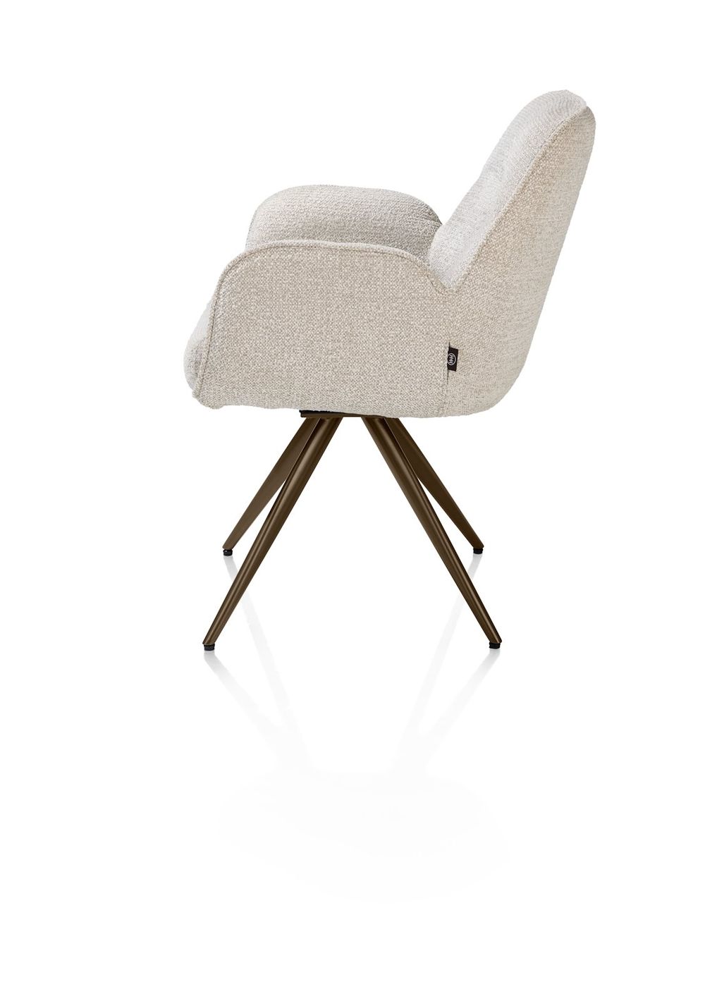 Draaibare armstoel PIPPA - Crème HEH 55167CRE