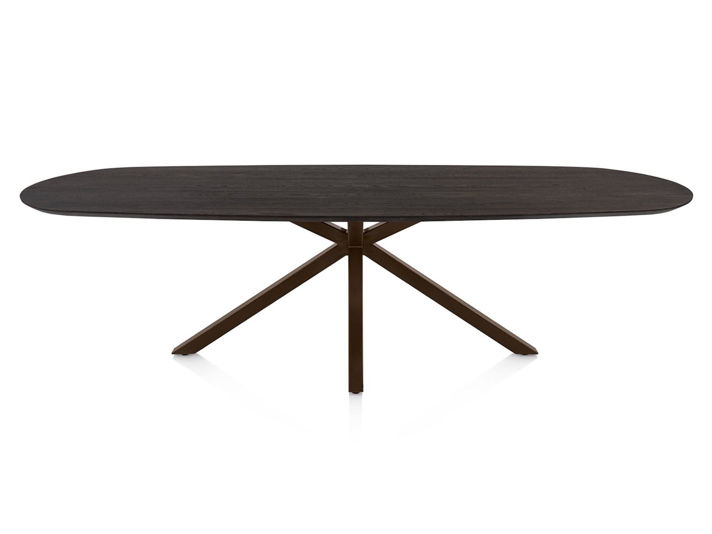 Eetkamertafel CALETTA - Eik Donkerbruin HEH 55816BAS