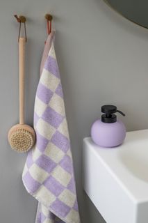 Handdoek RETRO - Dark grey MDD RETTWS87