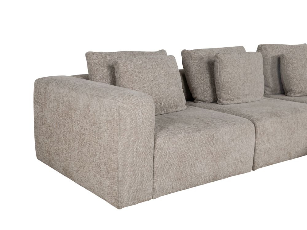 Modulaire zetel met voetbank LOFT - Beige C-GER-14-HKS-3-A062-2