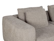 Modulaire zetel met voetbank LOFT - Beige C-GER-14-HKS-3-A062-2