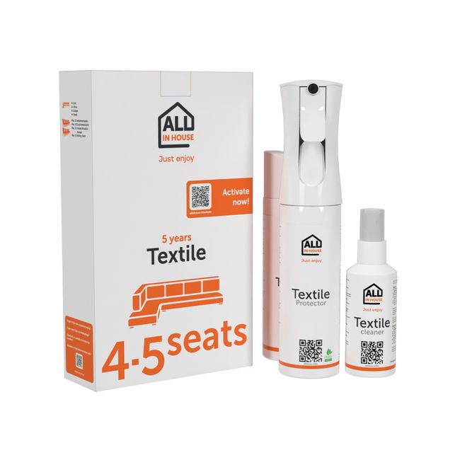 All in House textielkit | Hoekzetel | 5 jaar vlekk