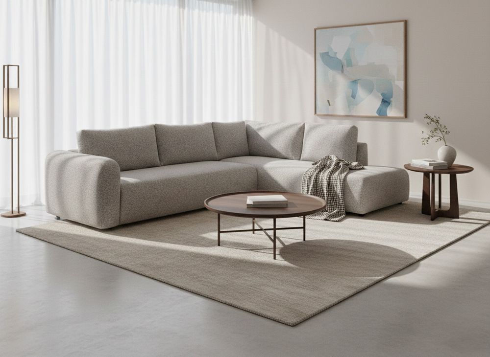 Hoekzetel QURSO - Beige/Grijs C-HIM-53-HKTZ-A-ANTCAM