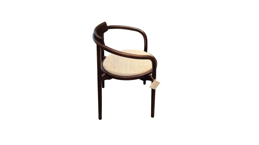Set van 4 eetkamerstoelen EDO - Brown ash C-TOO-3-SET1