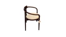 Set van 4 eetkamerstoelen EDO - Brown ash C-TOO-3-SET1
