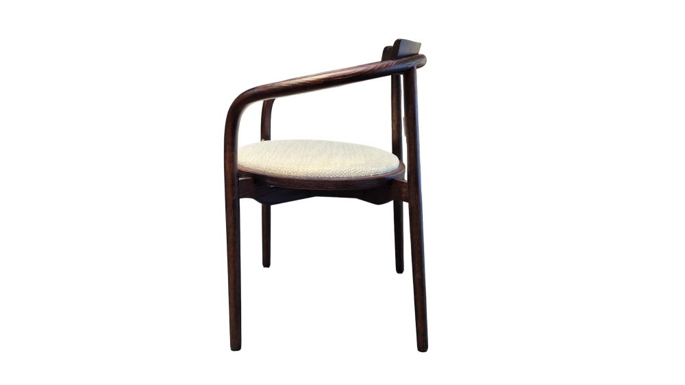 Set van 4 eetkamerstoelen EDO - Brown ash C-TOO-3-SET1