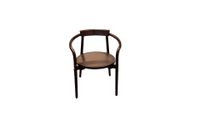 Set van 4 eetkamerstoelen EDO - Brown ash C-TOO-3-SET1