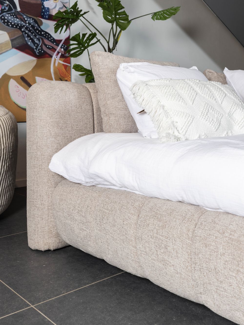 Boxspring NICE - Taupe SFD-76-000004-B1027