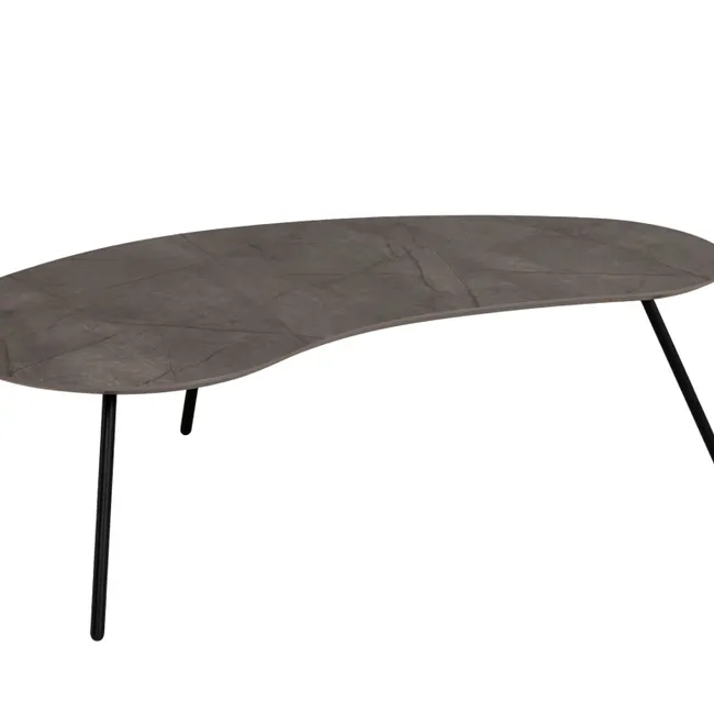 Salontafel TRIOT - Bruine cementlook