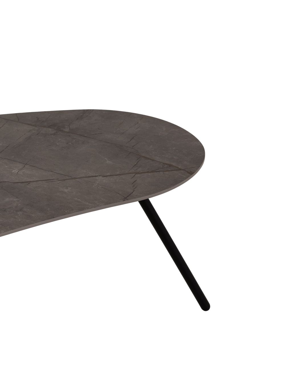 Salontafel TRIOT - Bruine cementlook C-KOM-1103-545