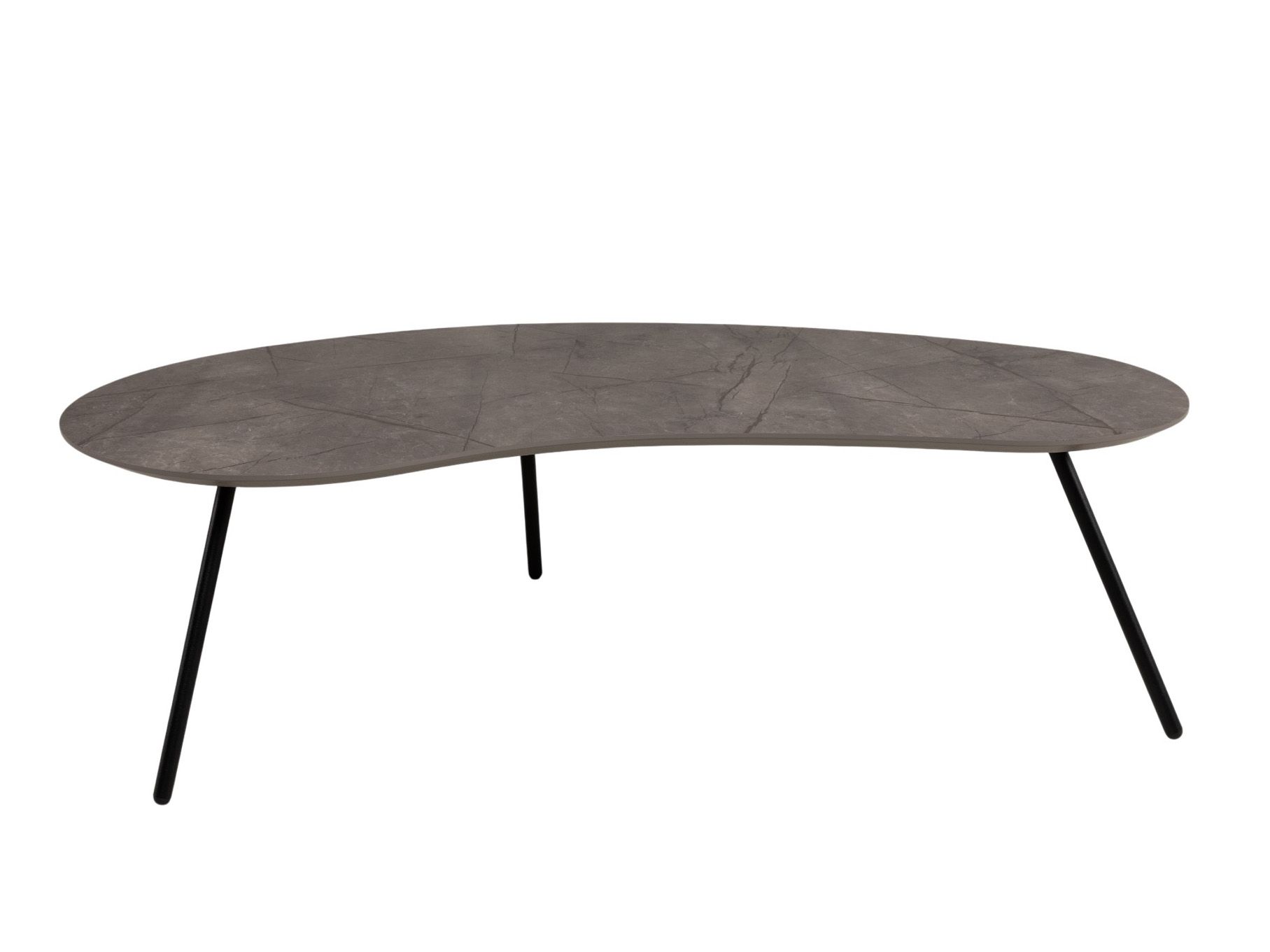 Salontafel TRIOT - Bruine cementlook C-KOM-1103-545