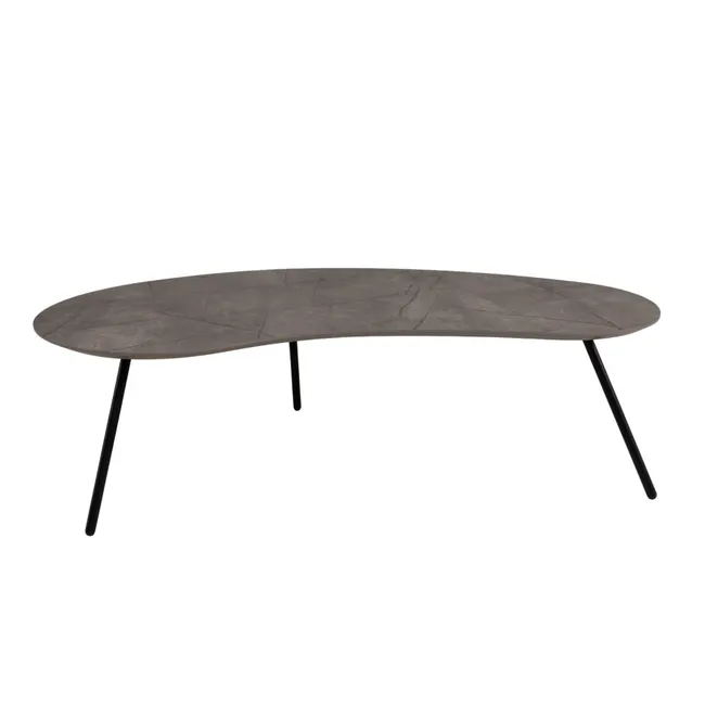 Salontafel TRIOT - Bruine cementlook