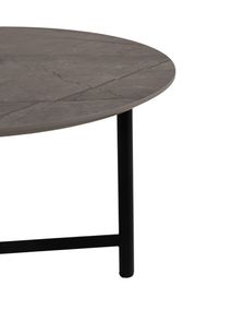 Salontafel CHESTER - Bruine cementlook C-KOM-1106-524