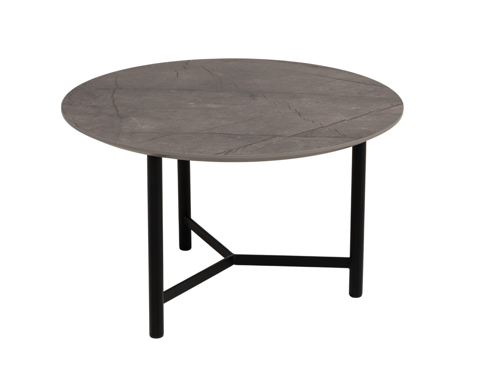 Salontafel CHESTER - Bruine cementlook C-KOM-1106-524