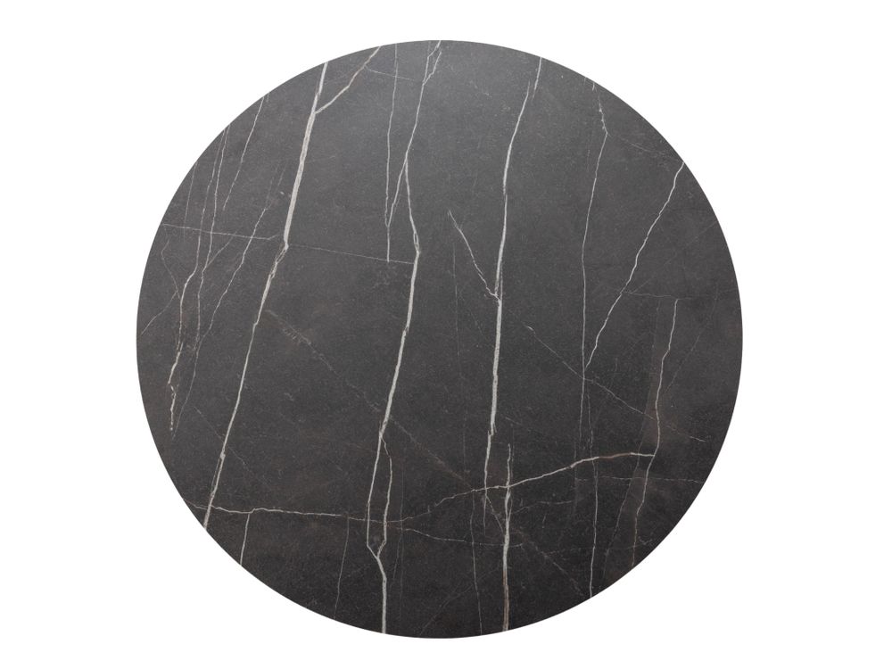 Salontafel CHESTER - Zwart/Wit marmerlook C-KOM-1107-525