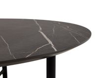 Salontafel CHESTER - Zwart/Wit marmerlook C-KOM-1107-525