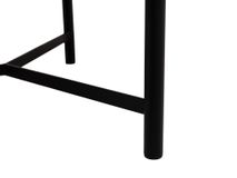 Salontafel CHESTER - Zwart/Wit marmerlook C-KOM-1107-525