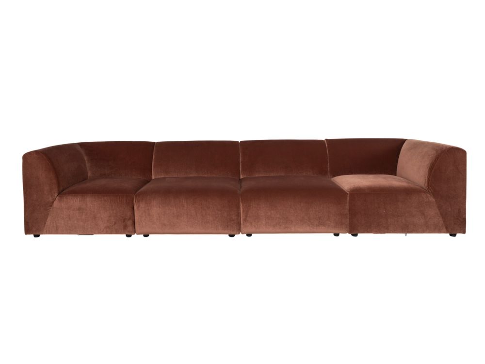 4-zit JAX - Koper velvet C-HKI-69-TZ