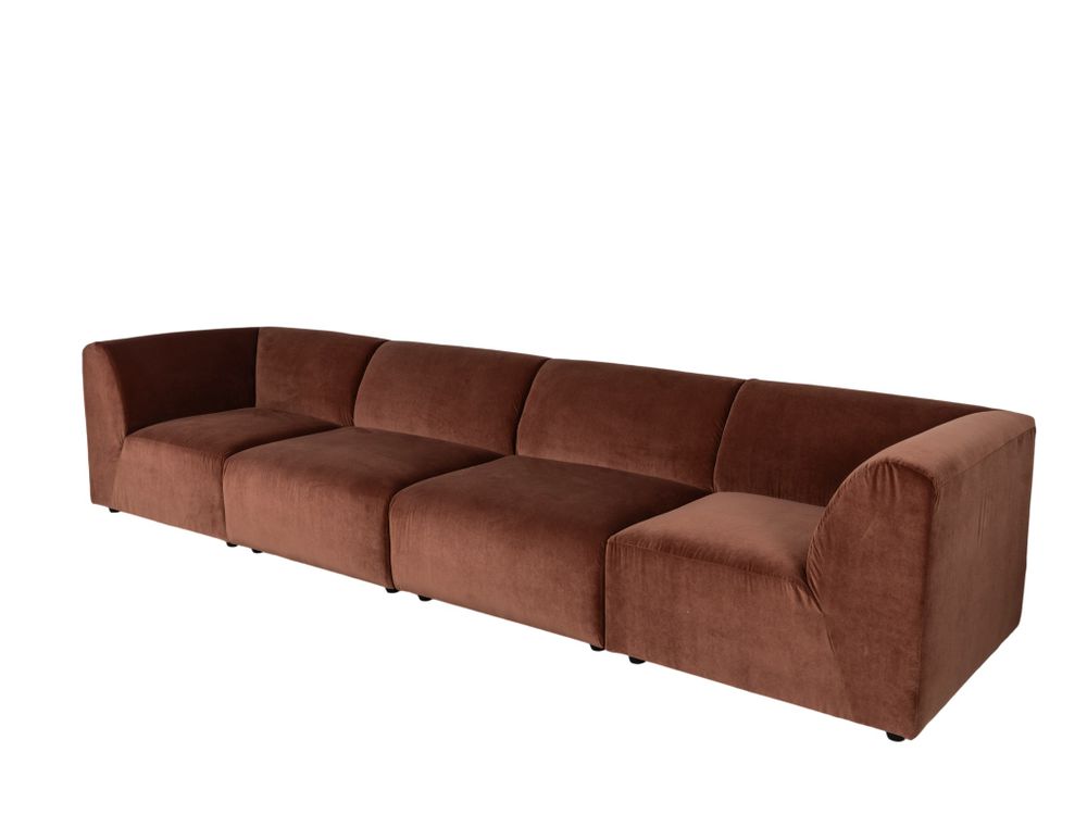 4-zit JAX - Koper velvet C-HKI-69-TZ