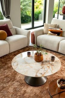 Salontafel AVELLI - Keramiek/Steelbrown HEH 52396STB