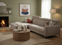 Hoekzetel KENTANI - Mocca C-HIM-46-HKS2