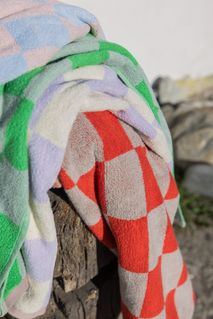 Handdoek RETRO - Dark grey MDD RETTWS87